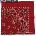 100% Coton Paisley Headwear Wristband Echarpe Bandana